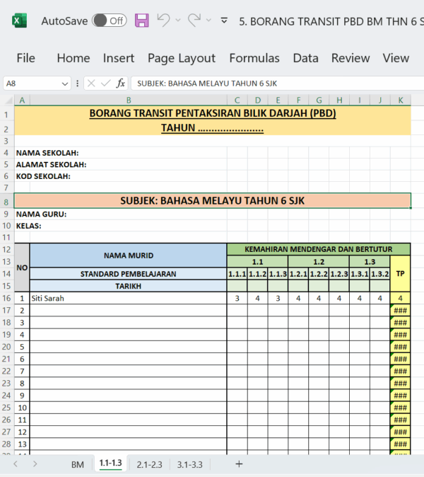 RPH Bahasa Melayu Tahun 6 2025/2026 (SJK) - Version 1 (RPH TS25) - Image 7
