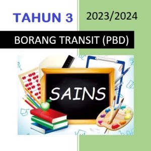 Borang Transit PBD Sains Tahun 3 SK