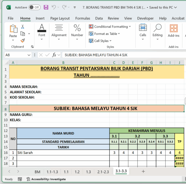 RPH Bahasa Melayu Tahun 4 2025/2026 (SJK) - Version 1 (RPH TS25) - Image 7