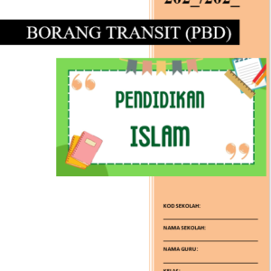 RPH Prasekolah Pendidikan Islam 2025/2026 - Version 1 (RPH TS25)