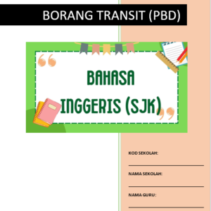 RPH Bahasa Inggeris Tahun 1 (SJK) 2025/2026 - Version 1 (RPH TS25)