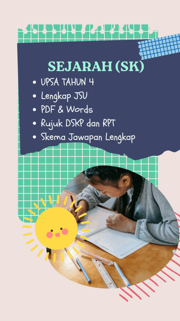 UPSA - Sejarah Tahun 4 2025/2026 (Set 1)