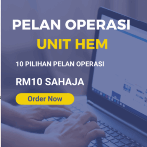 PELAN OPERASI - UNIT HAL EHWAL MURID