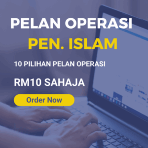 PELAN OPERASI - PANITIA PENDIDIKAN ISLAM