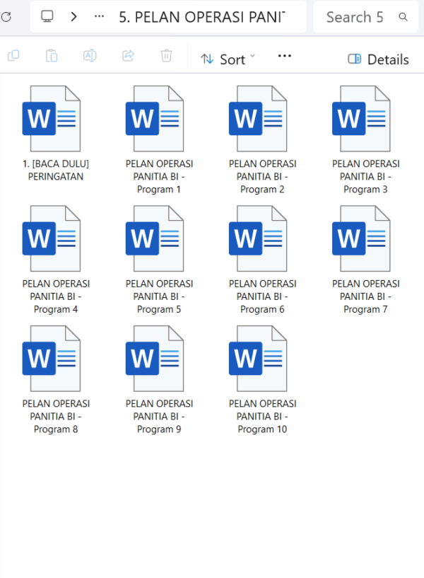 PELAN OPERASI - PANITIA BAHASA INGGERIS - Image 2