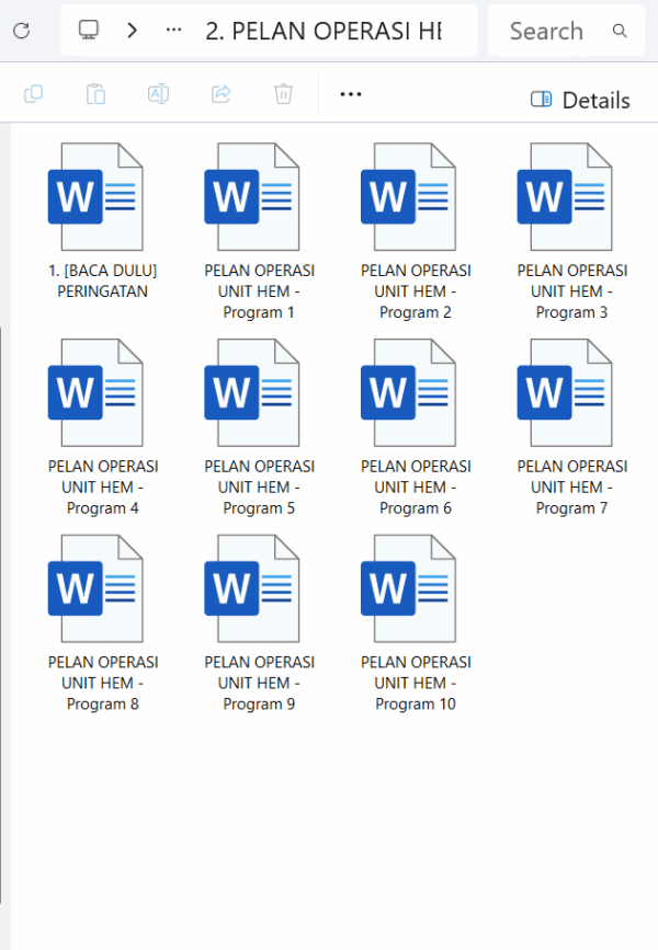 PELAN OPERASI - UNIT HAL EHWAL MURID - Image 2