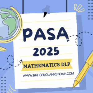 PASA - Mathematics DLP Tahun 2 2025/2026 (Set 1A-JSU)
