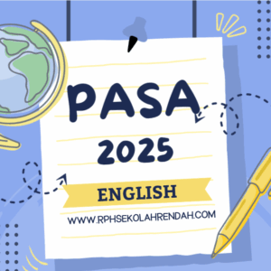PASA - Bahasa Inggeris Tahun 1 2025/2026 (Set 1B)