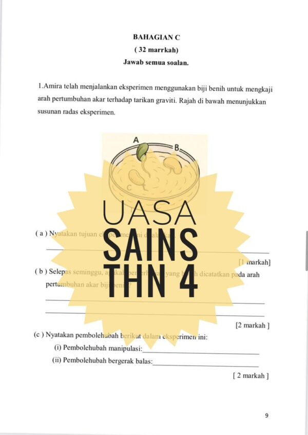 UASA - Sains Tahun 4 2025/2026 (Set 1A - JSI+JSU) - Image 6