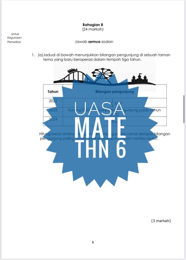 UASA - Matematik Tahun 6 2025/2026 (Set 2A-JSU+JSI) - Image 7