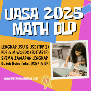 UASA - Mathematics DLP Tahun 4 2025/2026 (Set 2A-JSI+JSU)