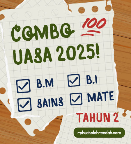SET COMBO UASA TAHUN 2 2025 (4 set soalan) SET COMBO UASA TAHUN 2 2025 (4 set soalan)