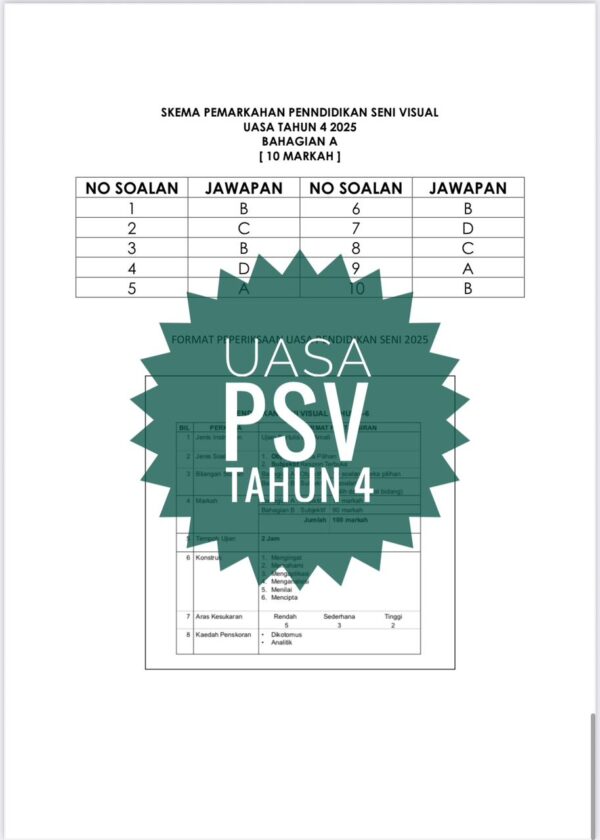 UASA - Pendidikan Seni Visual Tahun 4 2025/2026 (Set 1B) - Image 7