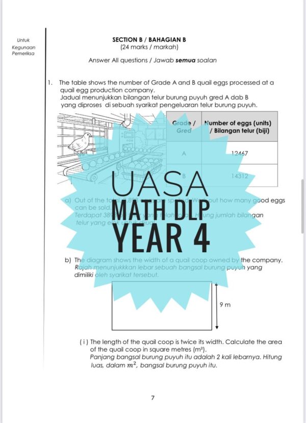 UASA - Mathematics DLP Tahun 4 2025/2026 (Set 2B-JSU) - Image 5