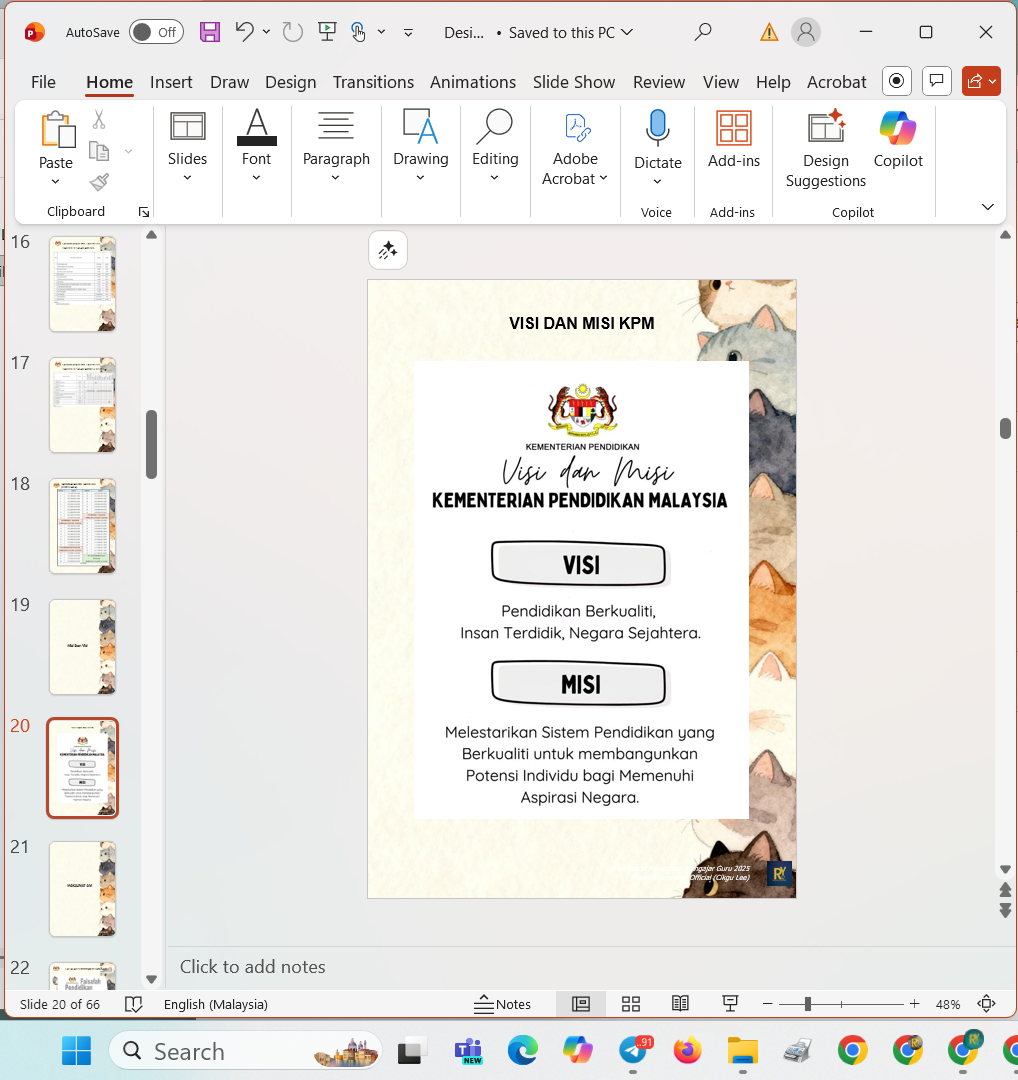 Fail Rekod Persediaan Mengajar (RPM) Design 2 - Kumpulan A Fail Rekod Persediaan Mengajar (RPM) Design 2 - Kumpulan A - Image 6