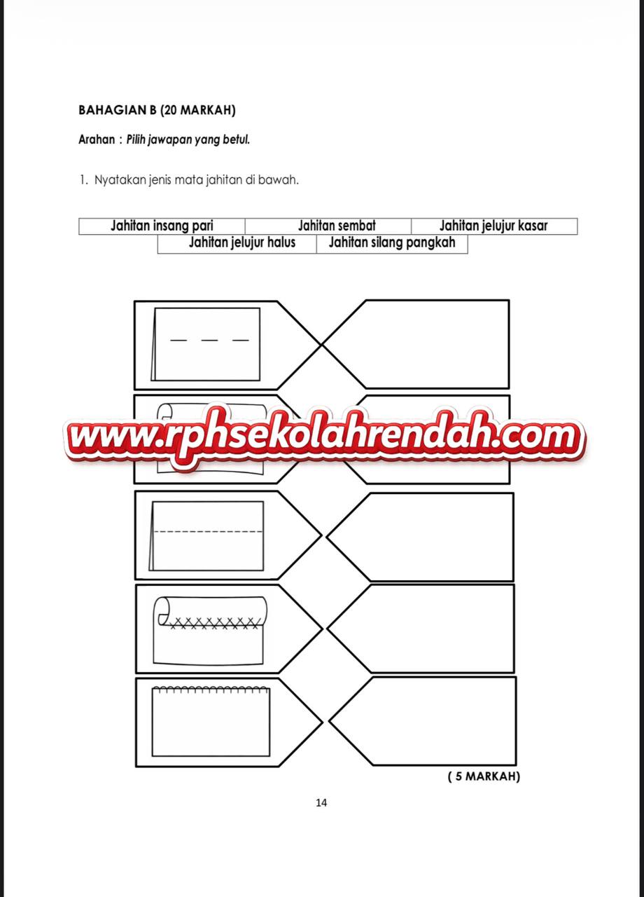 UPSA - Reka Bentuk Dan Teknologi Tahun 5 2026 (Set 1 - Soalan Sahaja) UPSA - Reka Bentuk Dan Teknologi Tahun 5 2026 (Set 1 - Soalan Sahaja) - Image 4