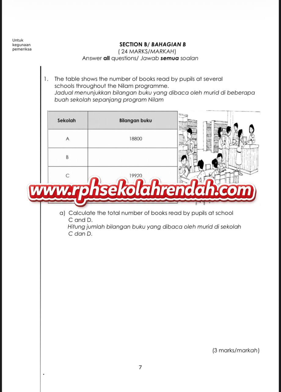 UPSA - Mathematics DLP Tahun 4 2026 (Set 1 - Soalan Sahaja) UPSA - Mathematics DLP Tahun 4 2026 (Set 1 - Soalan Sahaja) - Image 4