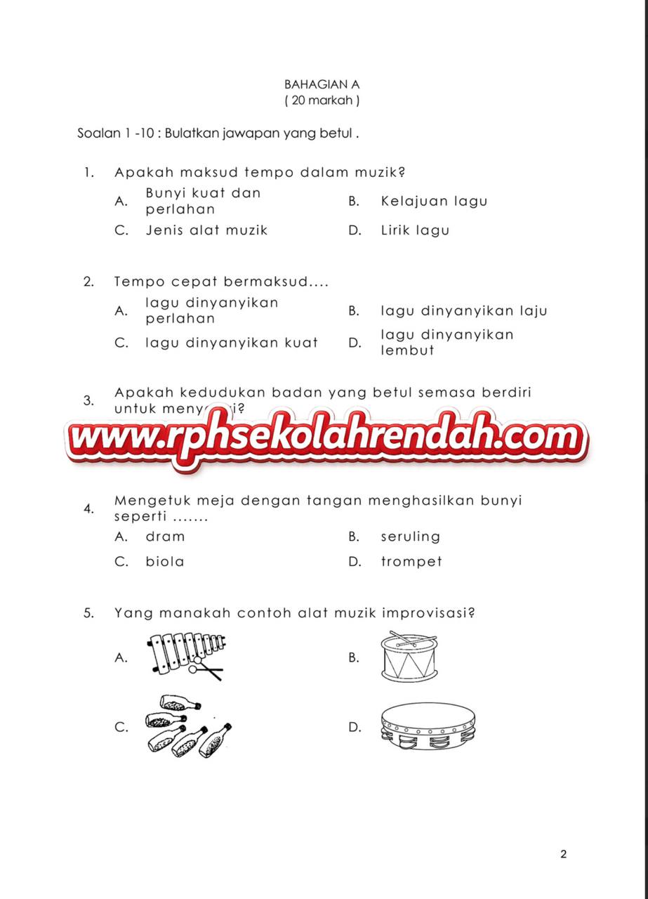 PPT - Muzik Tahun 2 2026 (Set 1 - Soalan Sahaja) PPT - Muzik Tahun 2 2026 (Set 1 - Soalan Sahaja) - Image 3