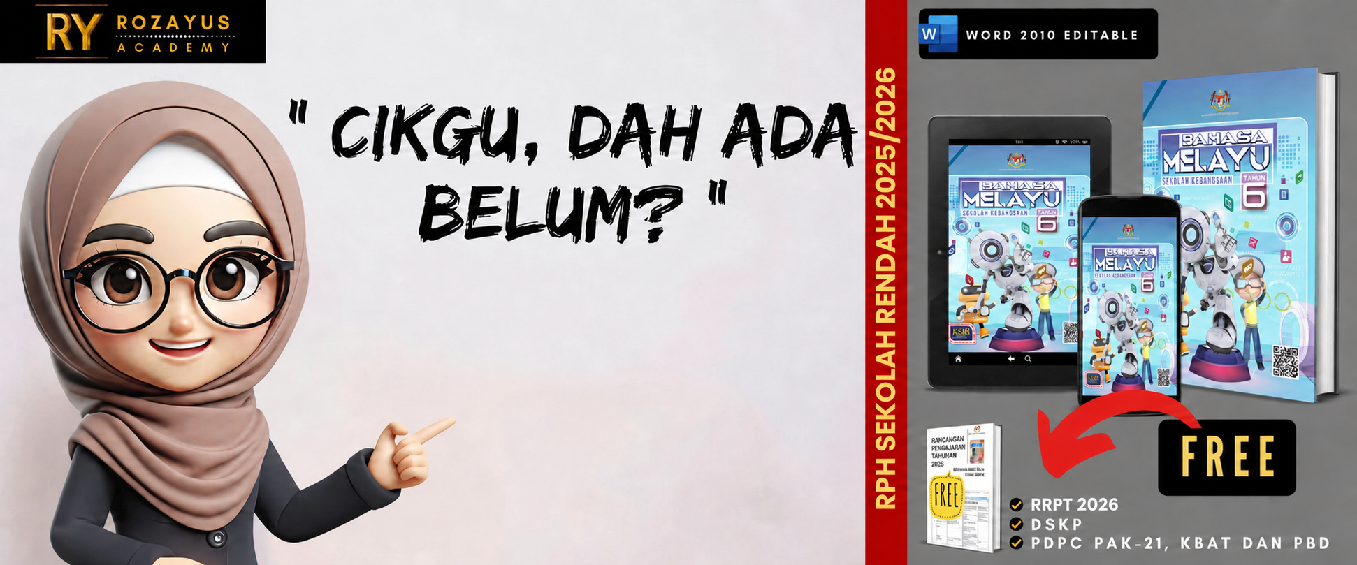 RPH Mengikut Tahun