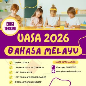 UASA - Bahasa Melayu Tahun 5 2026 (Set 1 - Soalan + JSU + JSI)