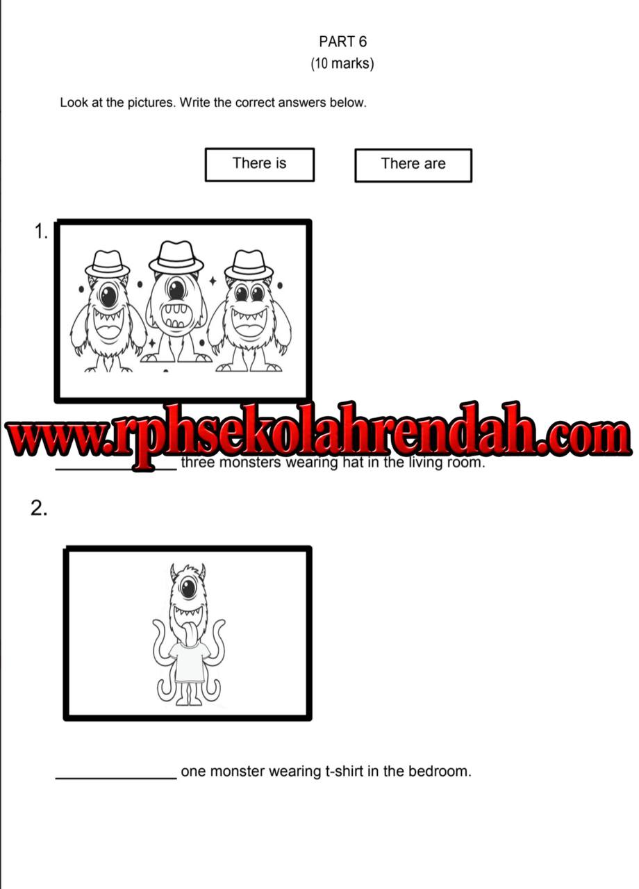 PASA - Bahasa Inggeris Tahun 2 2026 (Set 1- Soalan Sahaja) PASA - Bahasa Inggeris Tahun 2 2026 (Set 1- Soalan Sahaja) - Image 5