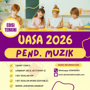 UASA - Muzik Tahun 5 2026 (Set 1 - Soalan Sahaja) UASA - Muzik Tahun 5 2026 (Set 1 - Soalan Sahaja)