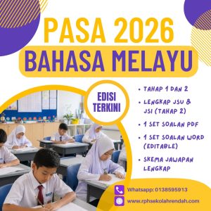 PASA - Bahasa Melayu Tahun 3 2026 (Set 1 - Soalan Sahaja)