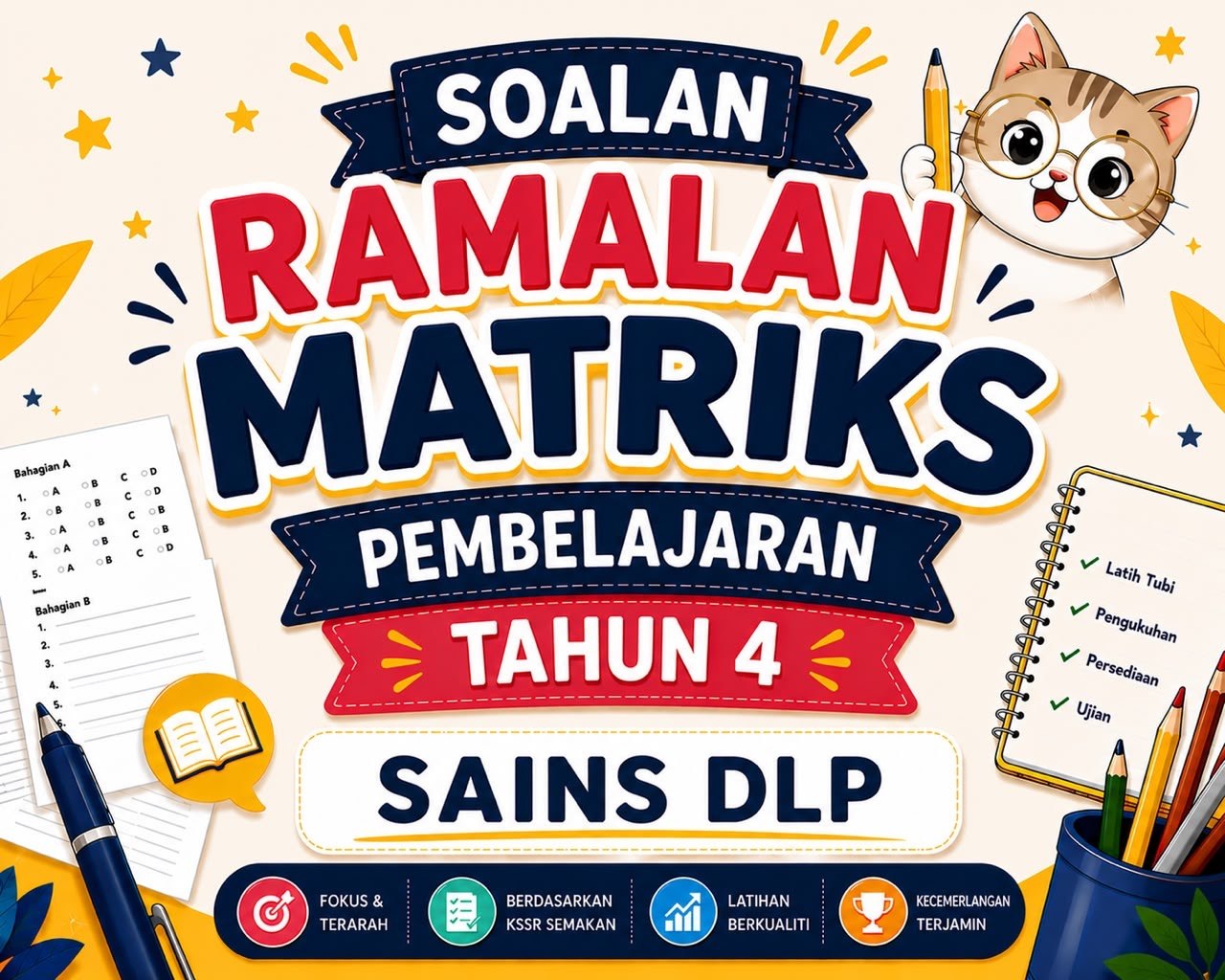 MPT4 - Soalan Ramalan Science DLP Tahun 4 2026 (Set 1) MPT4 - Soalan Ramalan Science DLP Tahun 4 2026 (Set 1)