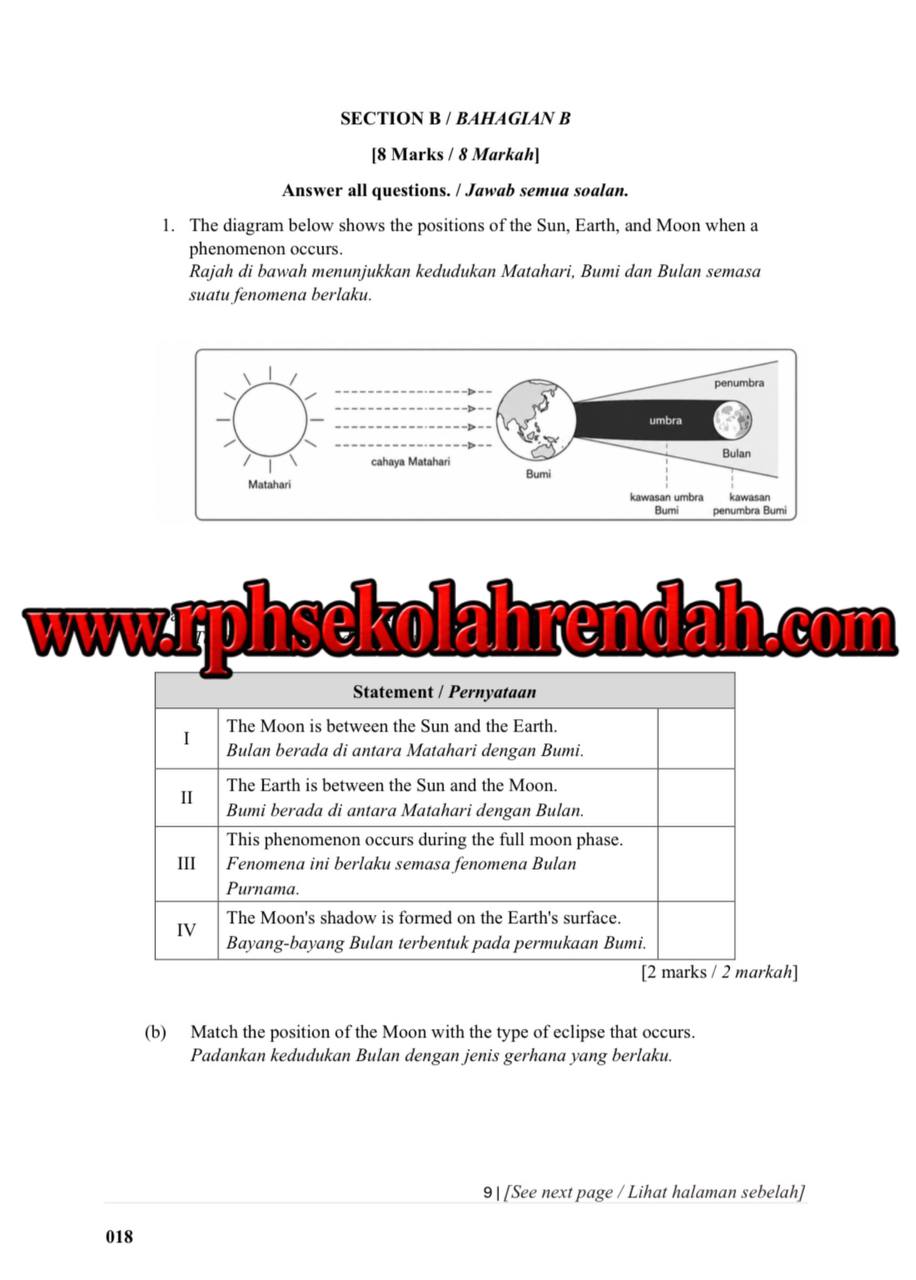 UASA - SCIENCE DLP YEAR 6 2026 (Set 1 - Soalan Sahaja) UASA - SCIENCE DLP YEAR 6 2026 (Set 1 - Soalan Sahaja) - Image 4